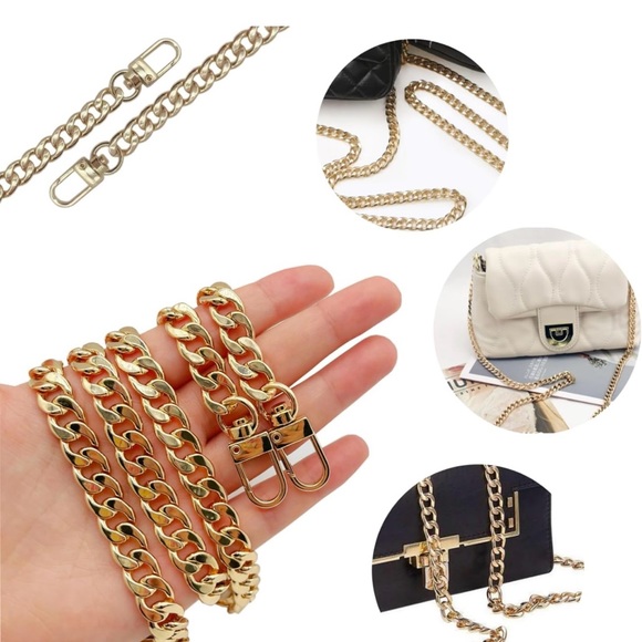 47” Gold Chain for Wallet Conversion - Picture 2 of 3